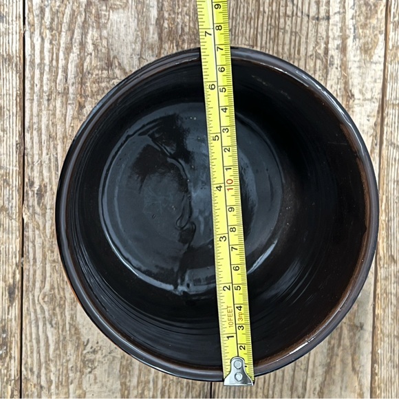 Italy, Made in. Bitossi (?) Burnt Orange with brown interior. MCM, later? - Picture 8 of 11